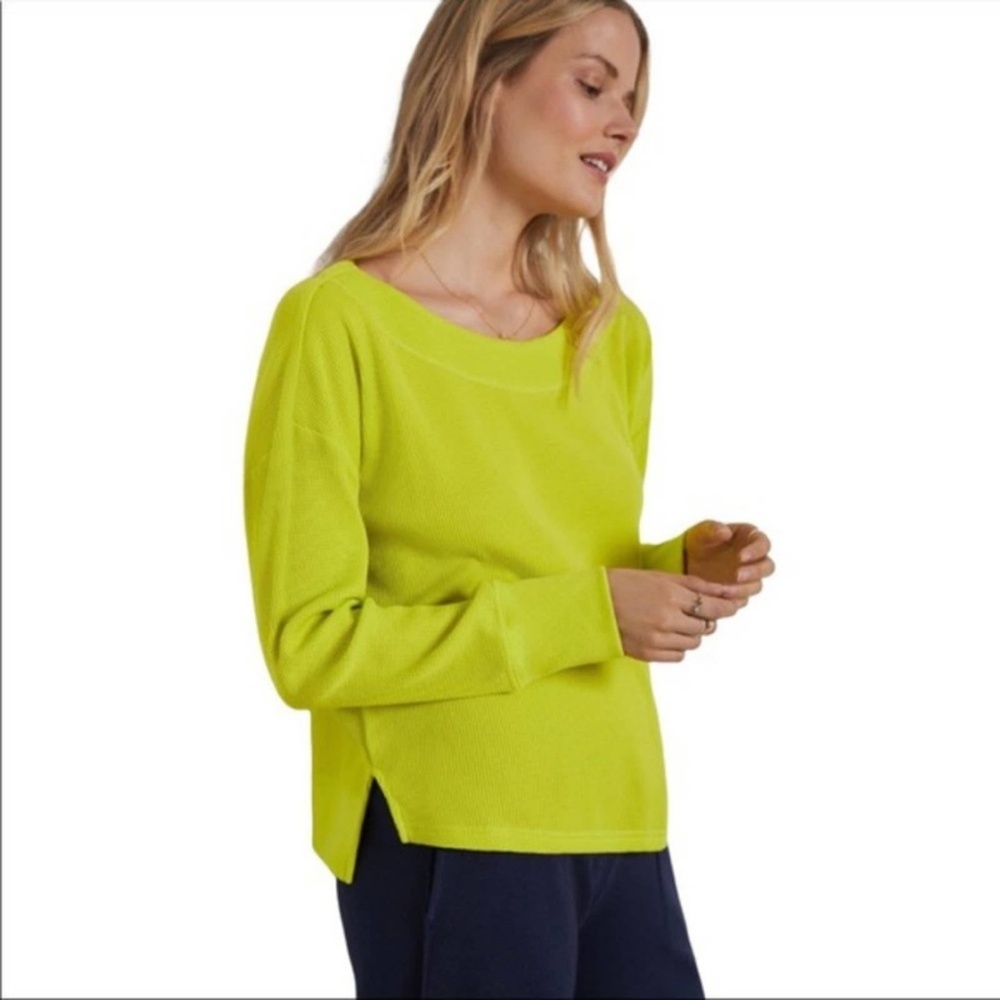 Anthropology Citron Top - Picture 1 of 9